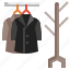 coat, rack, hat, stand, furniture, household, clothes 