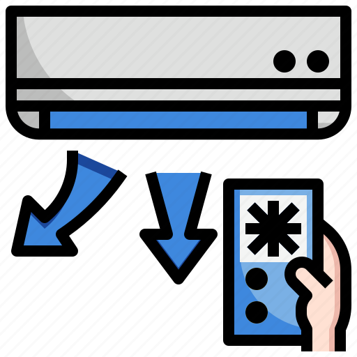 Air, conditioner, conditioning, refreshing, tools, utensils, electronics icon - Download on Iconfinder
