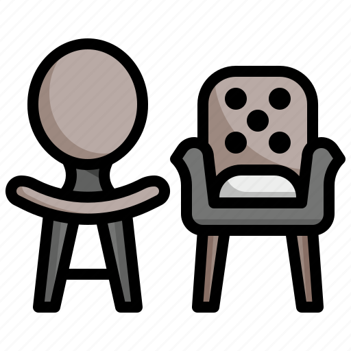 Chair, furniture, seat, household, decorate icon - Download on Iconfinder