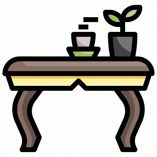 Coffee, table, mug, breakfast, jar, furniture, household icon - Download on Iconfinder