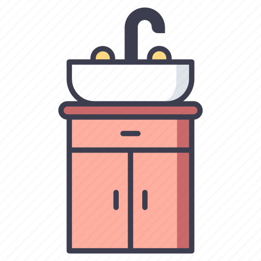 Basin, clean, faucet, house, sink, wash, water icon - Download on Iconfinder