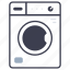 clean, clothes, interior, laundry, machine, wash, washer 