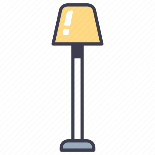 Decor, furniture, house, interior, lamp, light, living icon - Download on Iconfinder