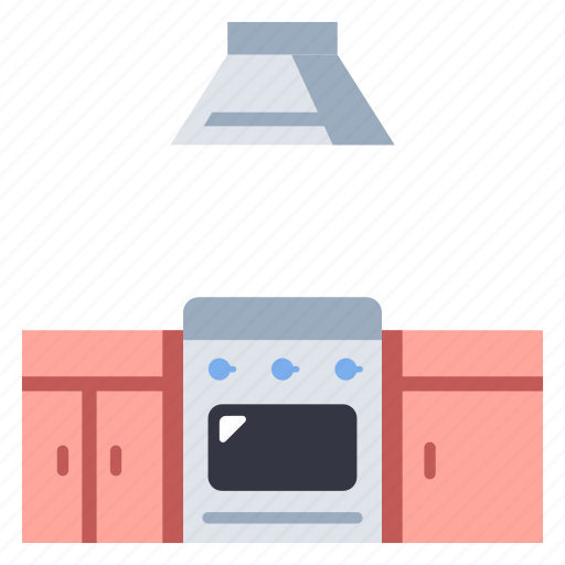 Counter, furniture, home, interior, kitchen, room, stove icon - Download on Iconfinder