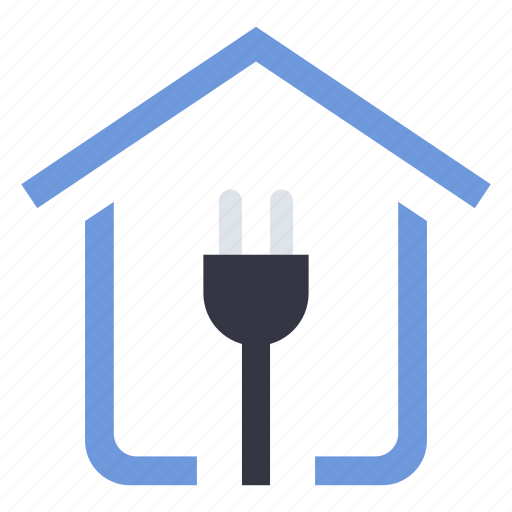 Building, electric, home, indoors, interior, power, room icon - Download on Iconfinder