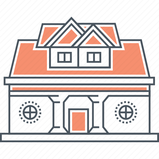 House, bungalow, mansion, property, real estate icon - Download on Iconfinder