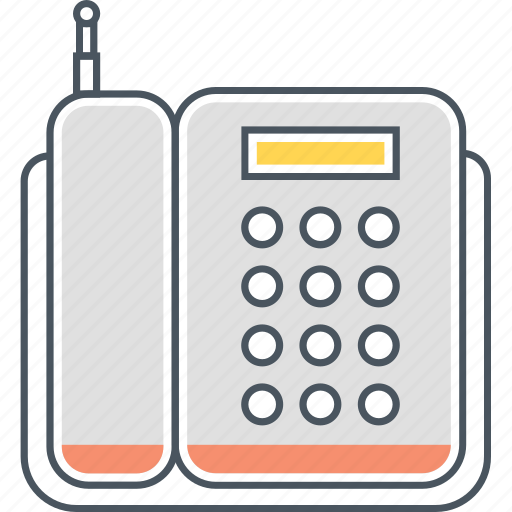 Telephone, call, communication, hotline, landline icon - Download on Iconfinder