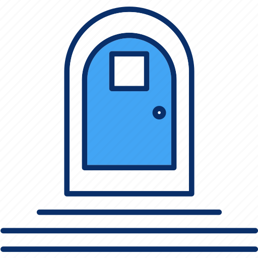 Door, exit, front, interior icon - Download on Iconfinder