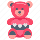 teddy, bear, stuffed, toy, gift, hug, childhood