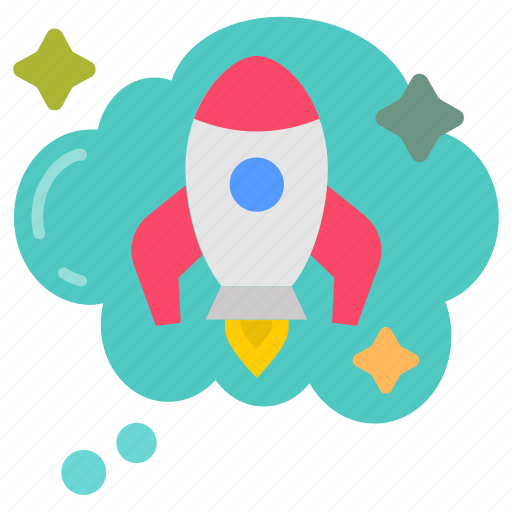 Dream, innovation, ideal, imagination, rocket, spirit icon - Download on Iconfinder