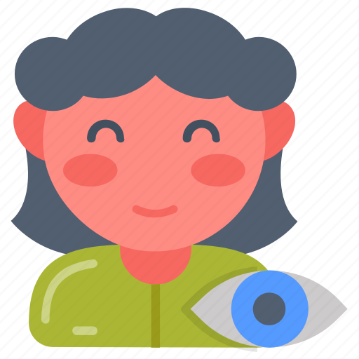 Take, care, protection, look, eye, girl, alert icon - Download on Iconfinder