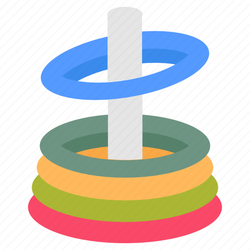 Ring, game, rings, colorful, outdoor, traditional icon - Download on Iconfinder