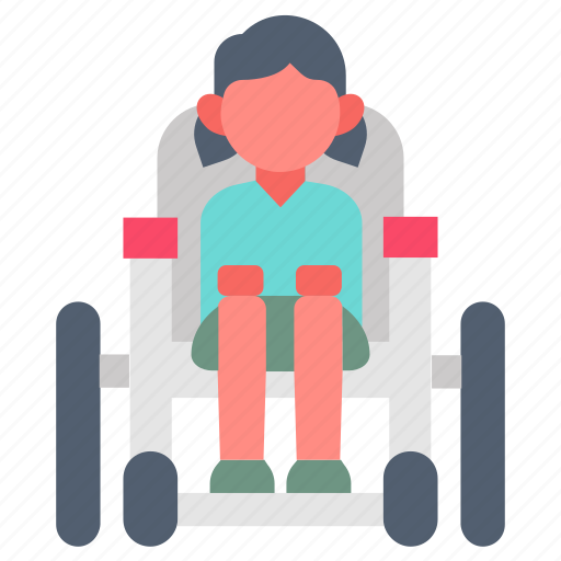Disable, children, special, child, wheelchair, patient, polio icon - Download on Iconfinder