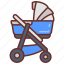 stroller, baby, seat, tricycle, pram, carriage