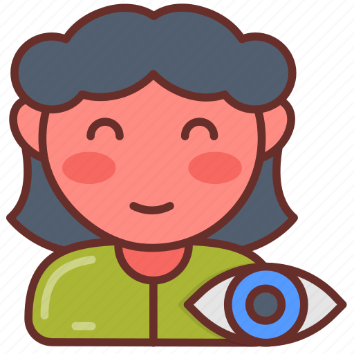 Take, care, protection, look, eye, girl, alert icon - Download on Iconfinder