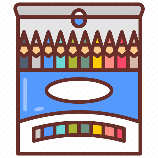 Color, pencils, fine, arts, watercolors, art, class icon - Download on Iconfinder