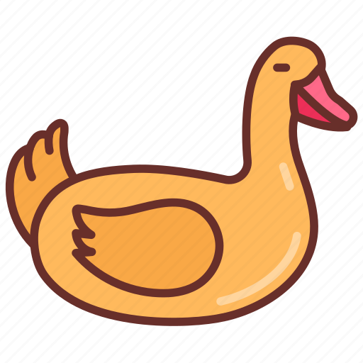Duck, toy, water, play, yellow, shower, gift icon - Download on Iconfinder