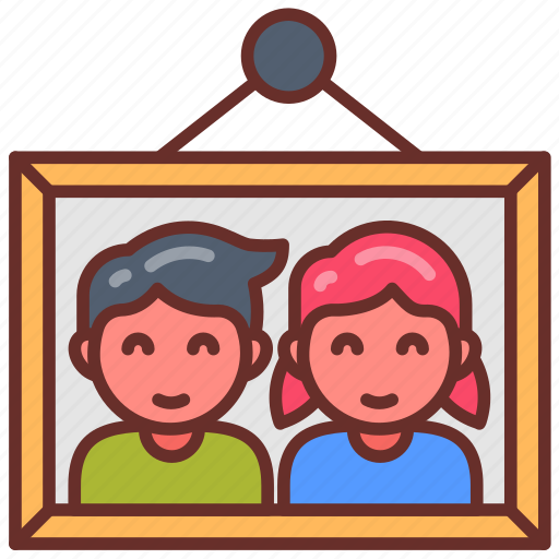Kids, photo, frame, friends, brother, sister, family icon - Download on Iconfinder