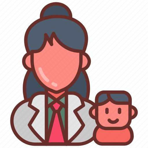Pediatrician, baby, doctor, child, expert, general, physician icon - Download on Iconfinder