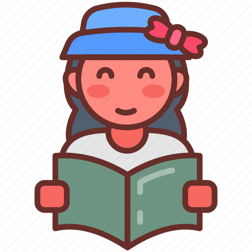 Reading, study, novel, storey, book icon - Download on Iconfinder