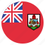 bermuda, circle, flag 