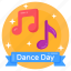 music badge, music banner, world music day, melody banner, song banner 