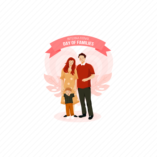 Heart, international day of families, family day, cheerful, congratulation, parenthood, world illustration - Download on Iconfinder