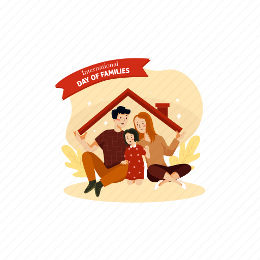 Heart, international day of families, family day, cheerful, congratulation, parenthood, world illustration - Download on Iconfinder