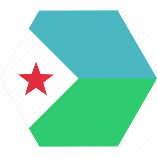 Country, djibouti, flag, national, african icon - Download on Iconfinder