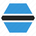 botswana, country, flag, national, african