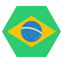 brazil, country, flag, national, brazilian