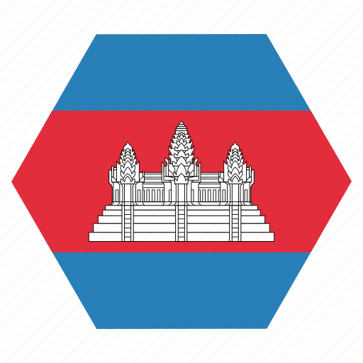 Cambodia, cambodian, country, flag, asian icon - Download on Iconfinder