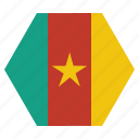 cameroon, cameroonian, country, flag, national, african