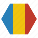 chad, country, flag, national, african
