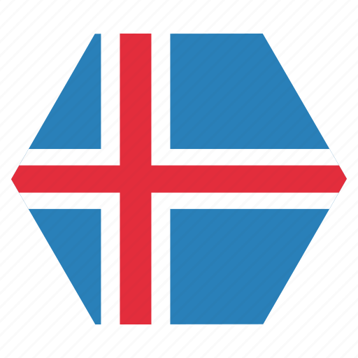 Country, flag, iceland, national, european, icelandic icon - Download on Iconfinder