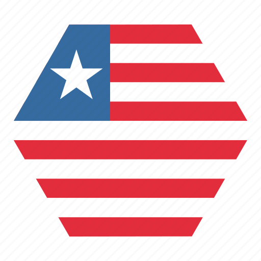 Country, flag, liberia, liberian, national, african icon - Download on Iconfinder
