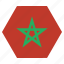 country, flag, morocco, national, african, moroccan 