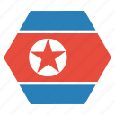 country, flag, korea, korean, national, north, asian