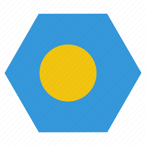 Country, flag, national, palau icon - Download on Iconfinder