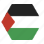country, flag, national, palestine, asian, palestinian 