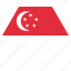 country, flag, national, singapore, asian, singaporean 