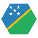 country, flag, islands, national, solomon