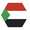 country, flag, national, sudan, sudanese, african