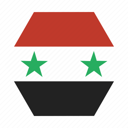Country, flag, national, syria, syrian, asian icon - Download on Iconfinder