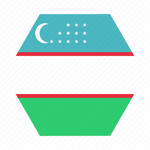Country, flag, national, uzbekistan, asian, uzbekistani icon - Download on Iconfinder