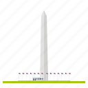 landmark, memorial, monument, obelisk, united states of america, washington, washington monument