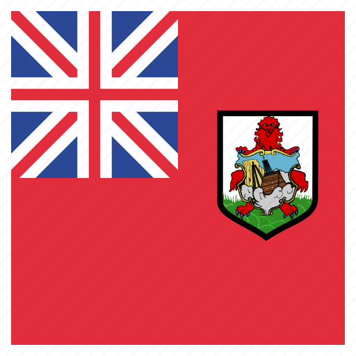 Bermuda, flag, country, national, square icon - Download on Iconfinder