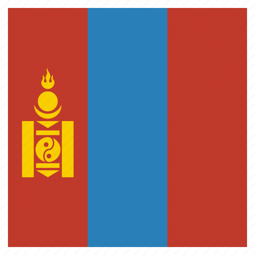 Country, flag, mongolia, mongolian, national icon - Download on Iconfinder