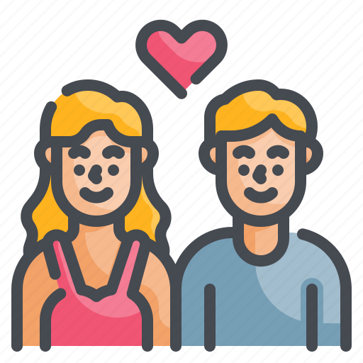 Couple, relationship, lover, wedding, romantic icon - Download on Iconfinder