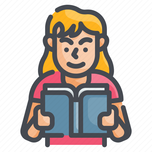 Reading, read, education, book, study icon - Download on Iconfinder